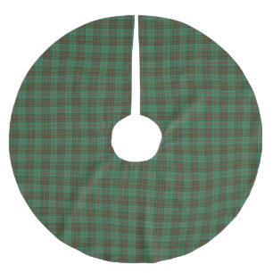 Irish County Dublin Tartan  Brushed Polyester Tree Skirt