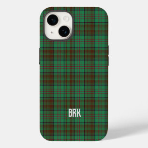 Irish County Dublin Tartan Personalised iPhone 14 Case