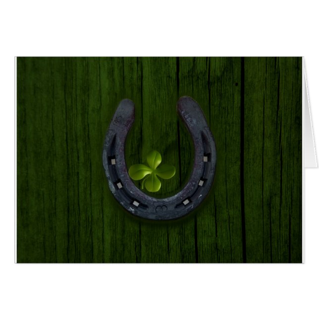 Irish Cover luck custom personalise Anniversaries (Front Horizontal)