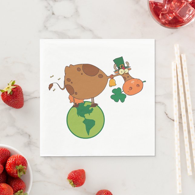 Irish Cow Napkin (Creator Uploaded)