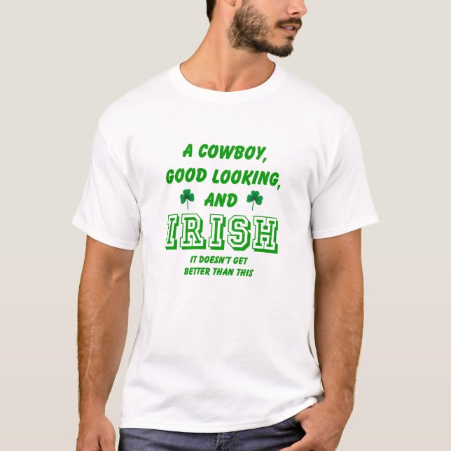 Irish Cowboy T-Shirt (Front)