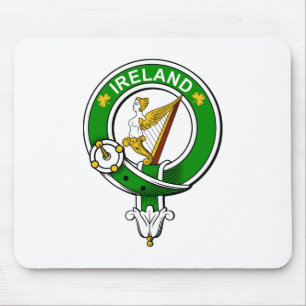 Irish Crest Mouse Pad