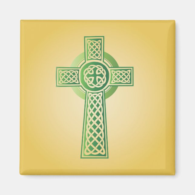 Irish Cross Magnet (Front)