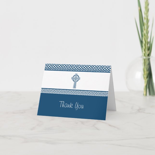 Irish Cross | Thank You Card (Front)