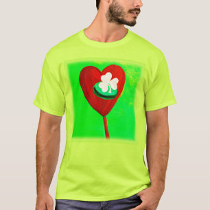 Irish Cute Painting Design. Buy Now T-Shirt