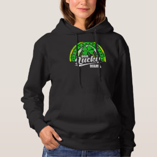 Irish Cute Rainbow Green Clover Patrick's Day One Hoodie