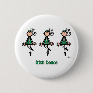 Irish Dance 6 Cm Round Badge