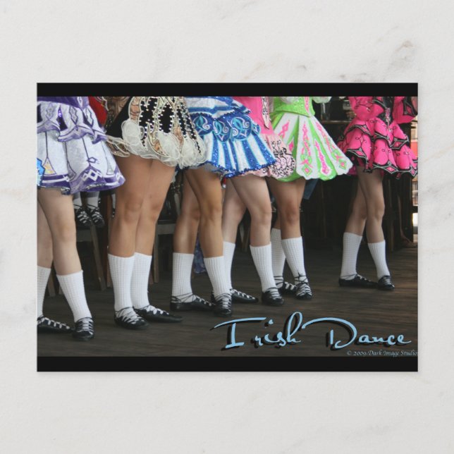 Irish Dance Champion Postcard (Front)