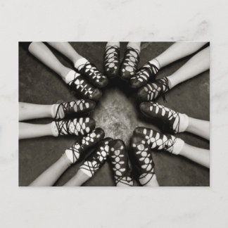 Irish Dance Ghillies Postcard
