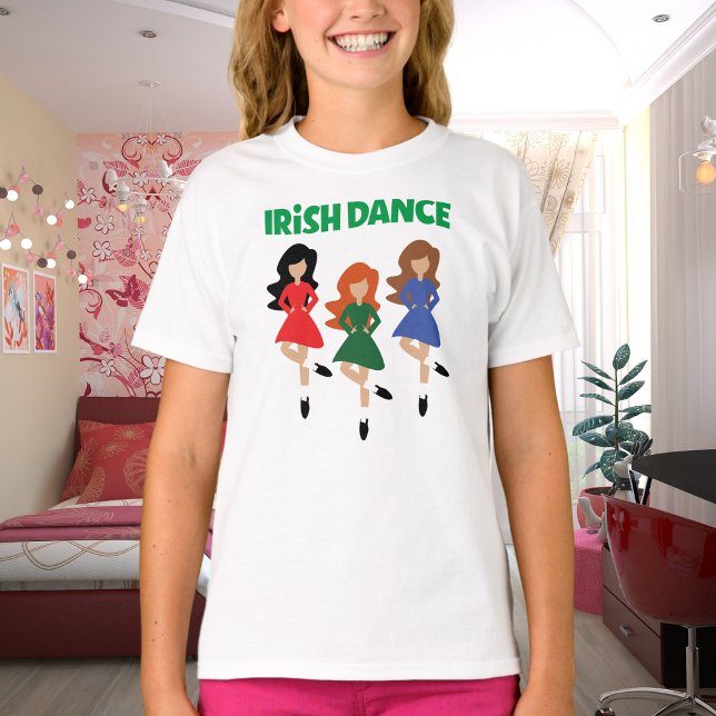 Irish Dance | Irish Dancers Dancing T-Shirt (Creator Uploaded)