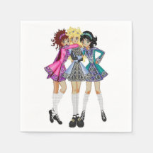 Irish Dance Paper Napkins