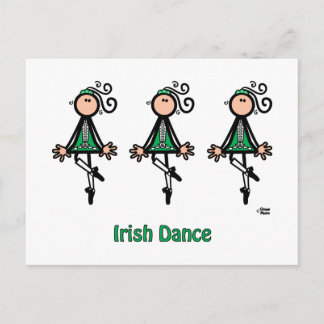 Irish Dance Postcard