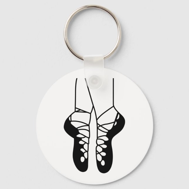 Irish Dance Shoes Key Ring (Front)