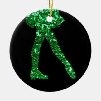 Irish Dance single-sided (add a message on back) Ceramic Ornament