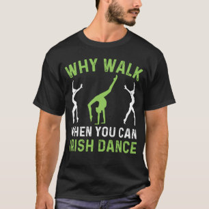 Irish dance teacher mum women Retro traditional ir T-Shirt