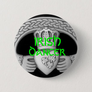 IRISH DANCER Button / Pin - FEIS