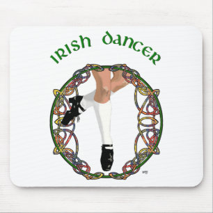 Irish Dancer Hard Shoe Mouse Pad