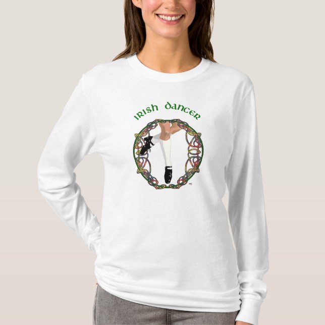 Irish Dancer Hard Shoe T-Shirt (Front)