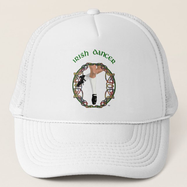 Irish Dancer Hard Shoe Trucker Hat (Front)