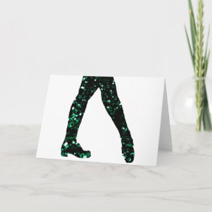 Irish Dancer Holiday Card