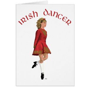 Irish Dancer in Red