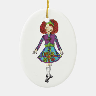 Irish Dancer Ornament Collection: