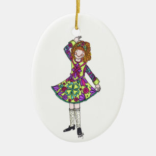 Irish Dancer Ornament to Customise!