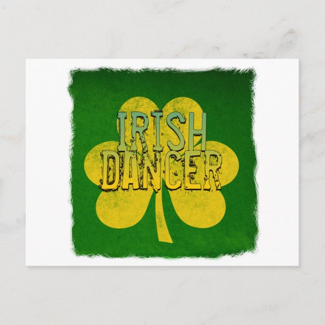 Irish Dancer Postcard (Front)