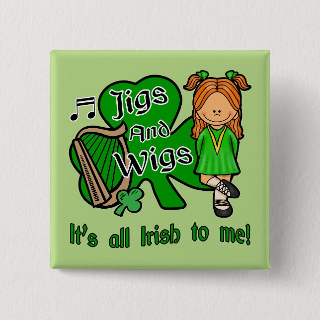 Irish Dancer's, Irish Dancing Badge (Front)