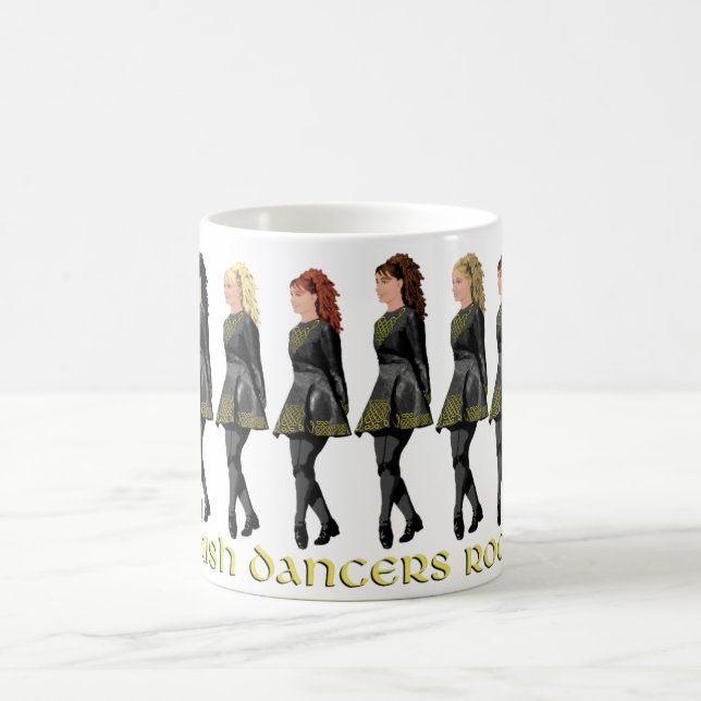Irish Dancers Rock Coffee Mug (Center)