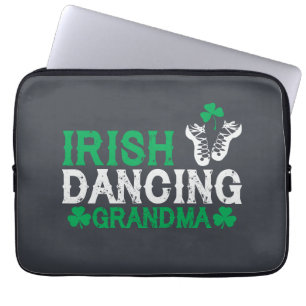 Irish Dancing Grandma Irish Step Dancer Women Laptop Sleeve