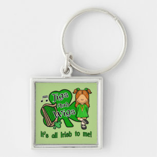 Irish Dancing Key Ring