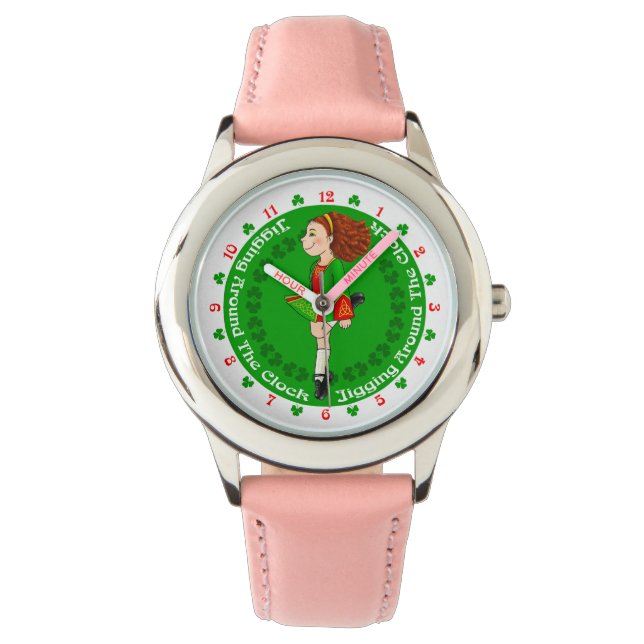 Irish dancing Kids Watch (Front)