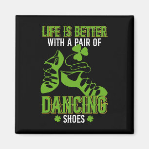 Irish Dancing With A Pair Of Shoes Irish Tap Dance Magnet