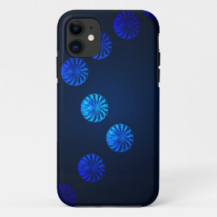 Irish Design Blue Crystal iPhone 11 Case