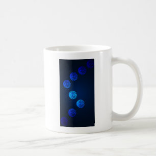 Irish Design Blue Crystal Coffee Mug