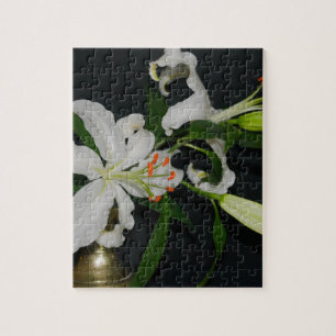 Irish Design-Brass and Flower Collection Jigsaw Puzzle