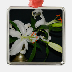 Irish Design-Brass and Flower Collection Metal Ornament