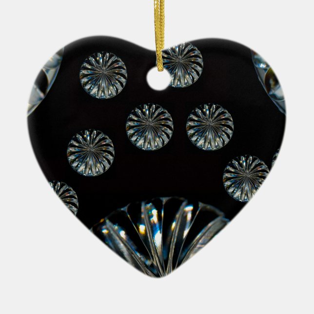 Irish Design-The Crystal Collection Ceramic Tree Decoration (Front)