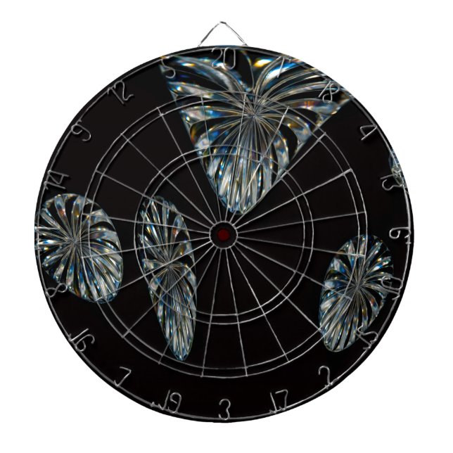 Irish Design -The Crystal Collection Dartboard (Front)
