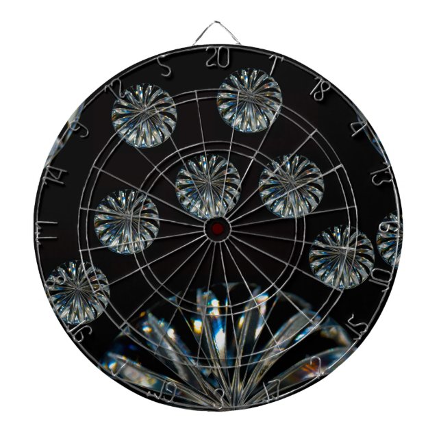 Irish Design-The Crystal Collection Dartboard (Front)