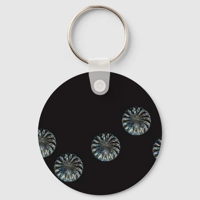 Irish Design-The Crystal Collection Key Ring (Front)