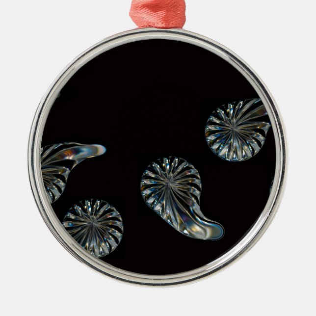 Irish Design-The Crystal Collection Metal Tree Decoration (Front)