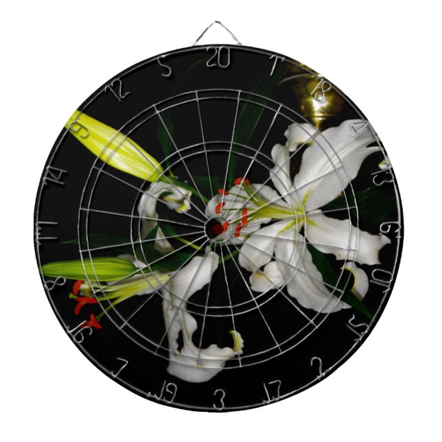 Irish Design-The Flower Collection Dartboard (Front)