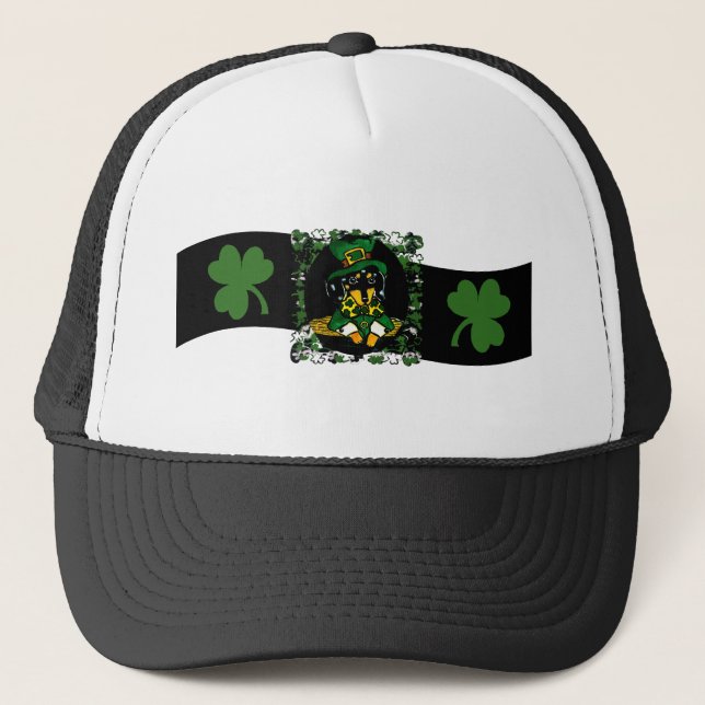 Irish Doxie Trucker Hat (Front)