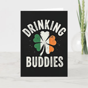 Irish Drinking Buddies Card