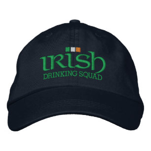 Irish Drinking SQUAD Embroidered Hat