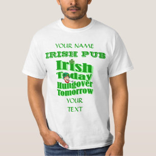 Irish drinking St Patrick's T-Shirt