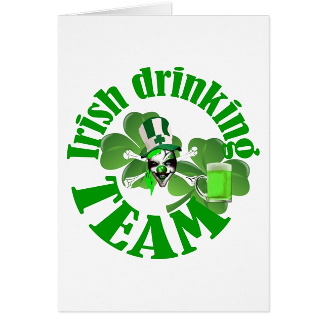 Irish drinking team (Front)