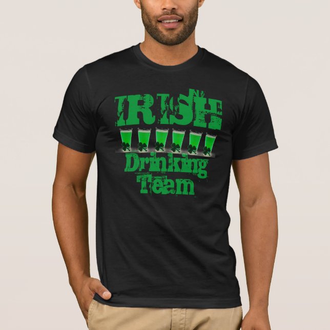 Irish Drinking Team 2 T-Shirt (Front)